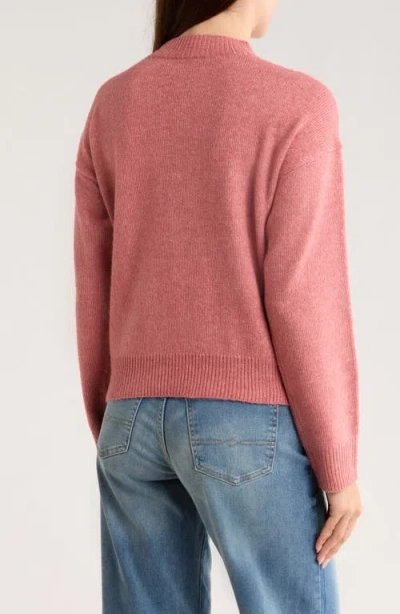 Love By Design Clara Mock Neck Sweater In Multi