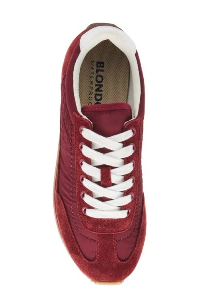 Blondo Ersula Low Profile Waterproof Sneaker In Red