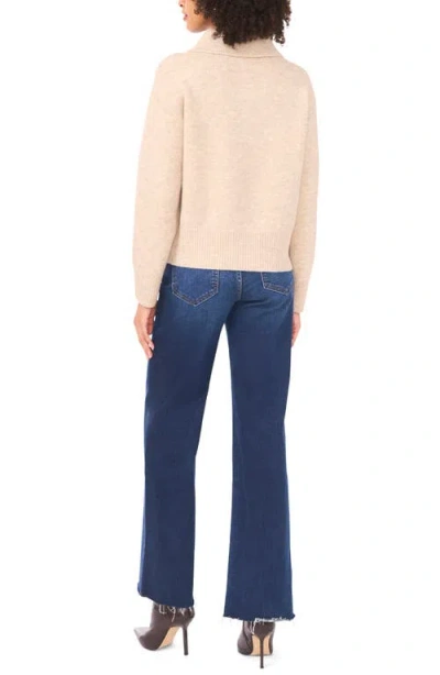 1.state Spread Collar Sweater In Brown