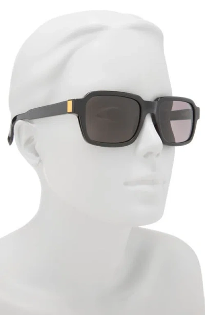 Dunhill 54mm Rectangular Sunglasses In Black