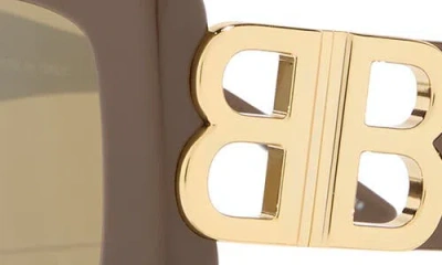 Balenciaga 55mm Cat Eye Sunglasses In Brown