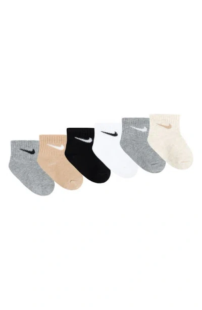 Nike Assorted 6-pack Cotton Blend Socks In Multi