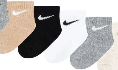 Nike Assorted 6-pack Cotton Blend Socks In Multi