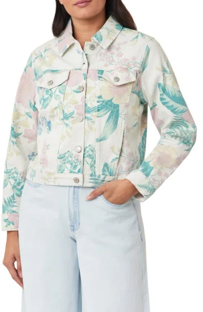 Kensie Forever Denim Jacket In Pink