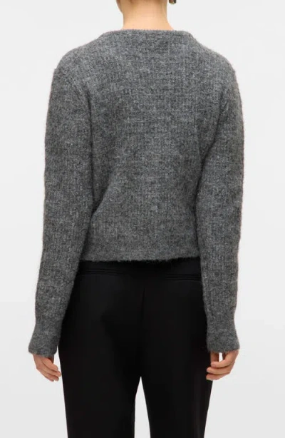 Vero Moda Blossom Cardigan In Gray