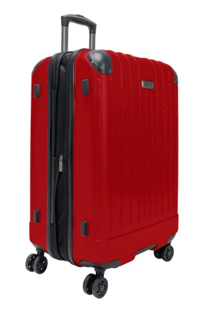 Kenneth Cole Flying Axis 28-inch Hardside Spinner Luggage In Red