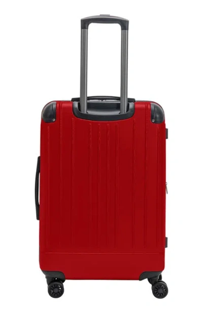 Kenneth Cole Flying Axis 24-inch Hardside Spinner Luggage In Red
