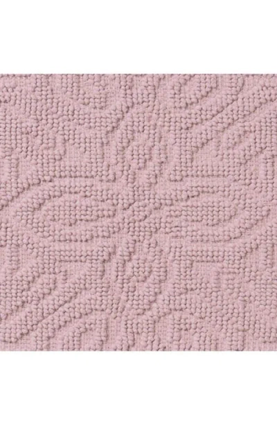 French Connection Nellore Fringe Cotton 2-pc. Bath Rug Set In Pink