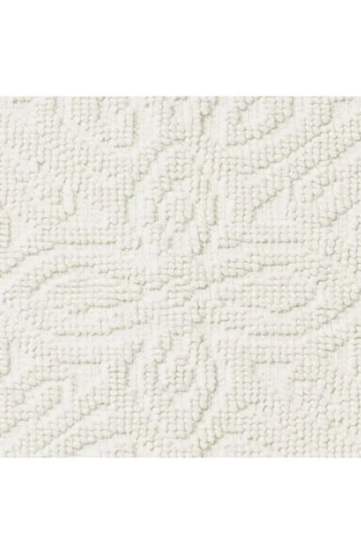 French Connection Nellore Fringe Cotton 2-pc. Bath Rug Set In White