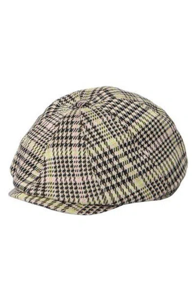 San Diego Hat X Trina Turk Bakerboy Cap In Brown