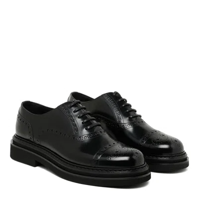 Dolce & Gabbana Man Lace-up Shoes Black Size 11 Calfskin