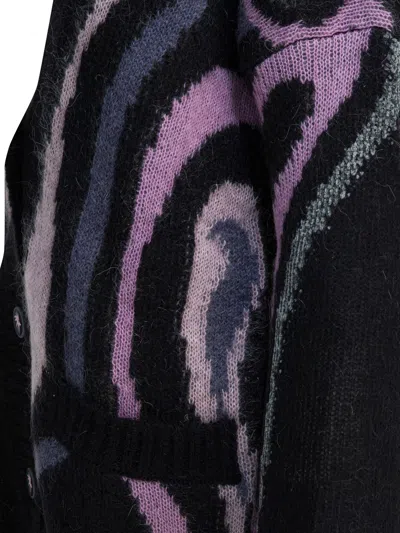 Pucci Emilio  Marmo Print Cardigan In Multi
