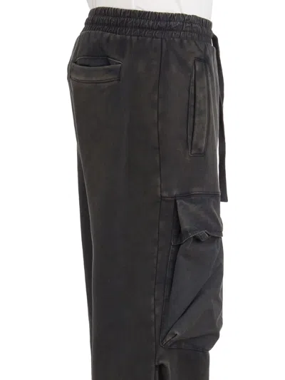 Entire Studios Utility Sweats Soot Pants In Black