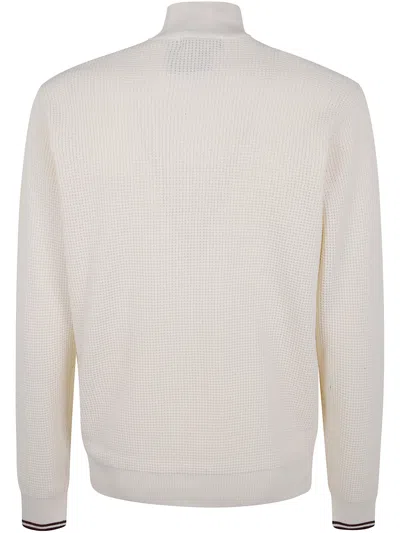 Fred Perry Half Zip Sweatshirt Warm Oat In Neutral