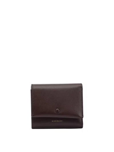 Givenchy Compact Daytime Wallet For Essentials In Brown