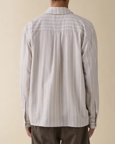 Jeanerica Taupe Byron Shirt In Brown