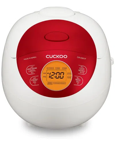 Cuckoo Micom 3-cup Rice Cooker In White