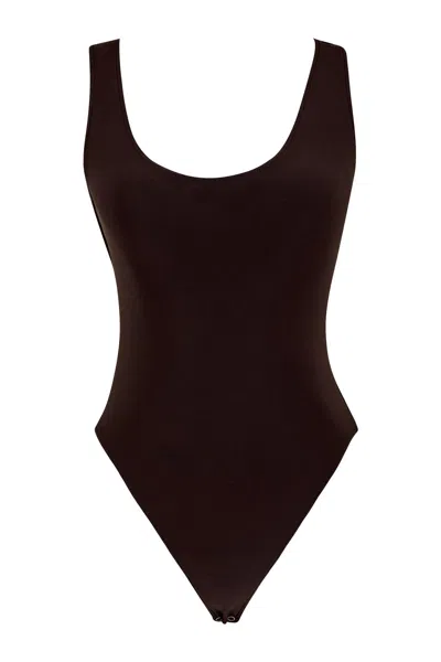 Growny Women's Luca Bodysuit Brown In Brown