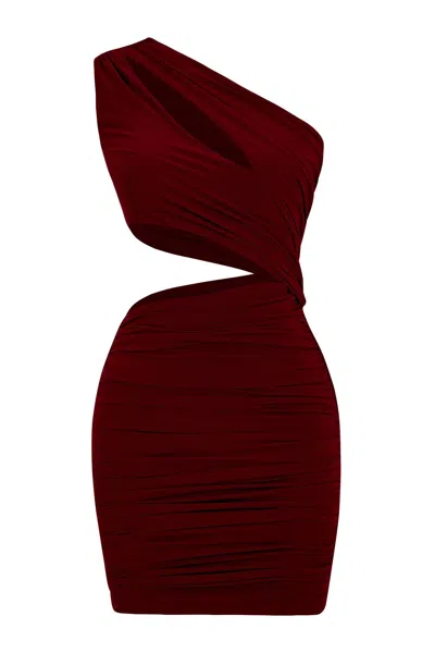 Growny Women's Red Tijana Dress Burgundy In Red
