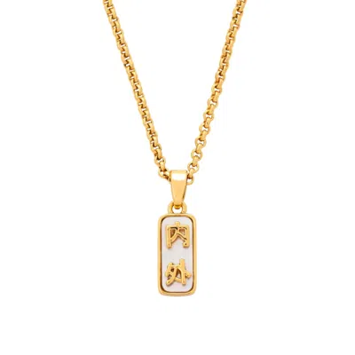 Uchi And Soto Women's Neutrals / Gold Kin Gold Uchi & Soto Pendant In Gold