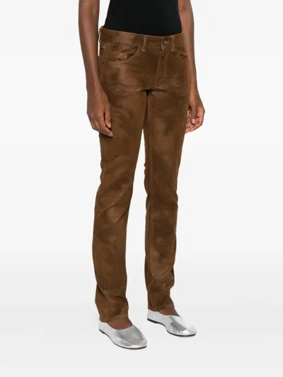Isabel Marant Étoile Isabel Marant Etoile Kelsie Trousers In Brown