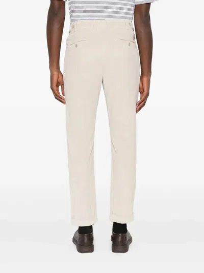 Jacob Cohen Corduroy Trousers In Neutral