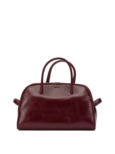 Jacquemus "le Petit Turismo" Handbag In Burgundy