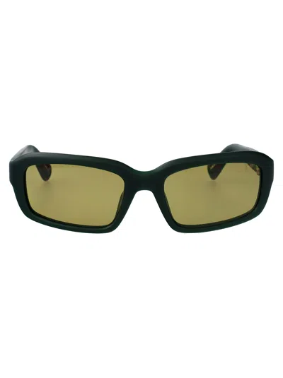 Jacquemus Marino Sunglasses In Green