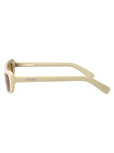 Jacquemus Capri Sunglasses In Neutral