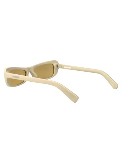 Jacquemus Capri Sunglasses In Neutral