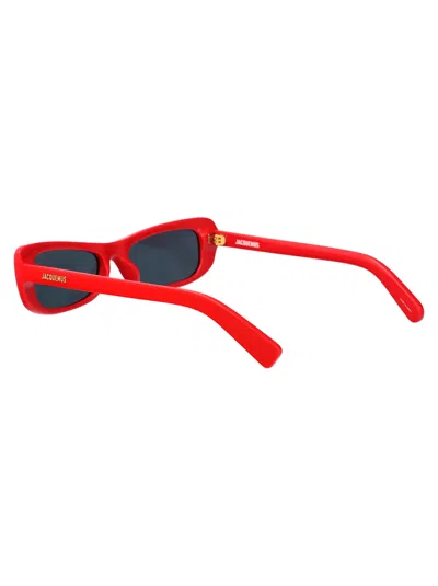 Jacquemus Capri Sunglasses In Red