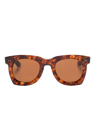Jacques Marie Mage "ava" Sunglasses Accessories In Brown