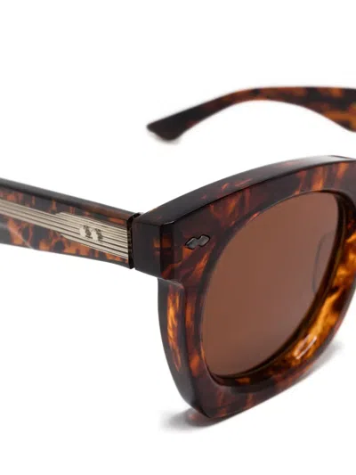 Jacques Marie Mage "ava" Sunglasses Accessories In Brown