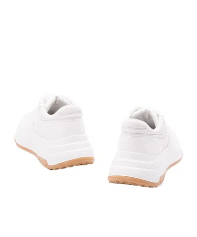 Hogan Logo-detail Low-top Sneakers In White