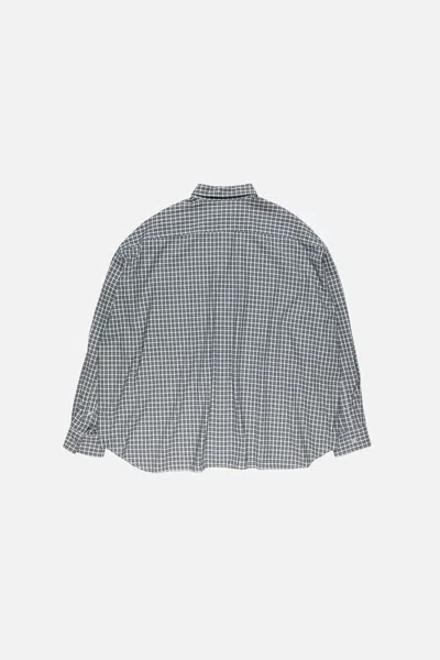 Acne Studios Checked Button-up Shirt In Black