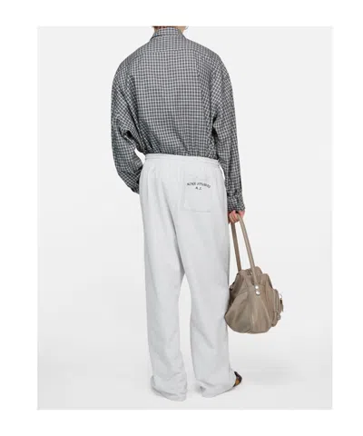 Acne Studios Checked Button-up Shirt In Black