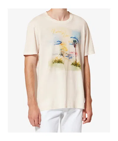 Isabel Marant Honore Graphic-print T-shirt In Neutral