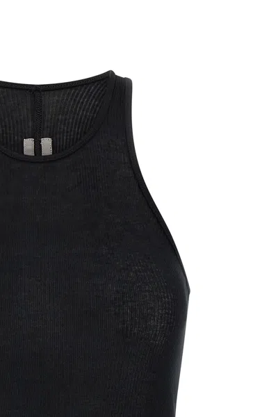 Rick Owens Crew Neck Vest In Black