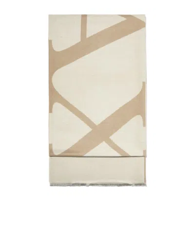 Maxco. Jacquard Stole In Neutral