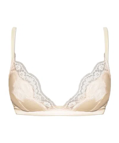 Dolce & Gabbana Lace Bra In White