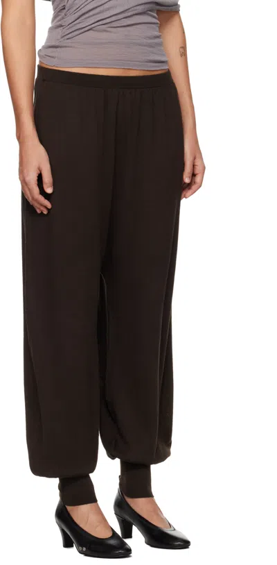 Paloma Wool Long Cofre Lounge Pants In Brown