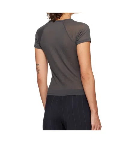 Paloma Wool Omu Sheer Top In Gray