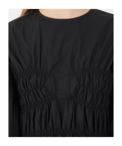 Cecilie Bahnsen Long-sleeved T-shirt In Black