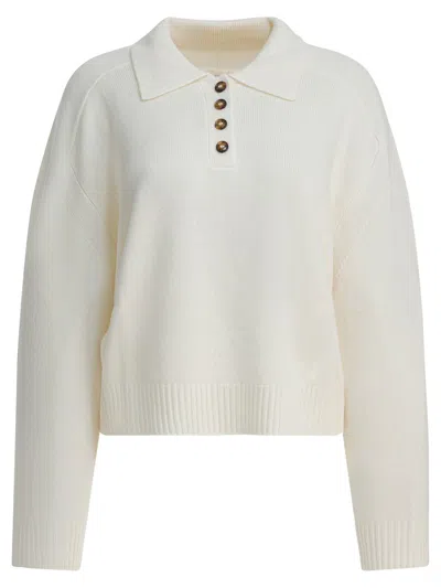 Loulou De Saison "homere Lds" Cashmere Sweater In White