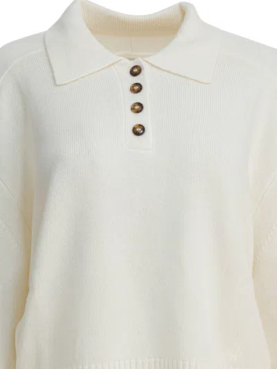 Loulou De Saison "homere Lds" Cashmere Sweater In White