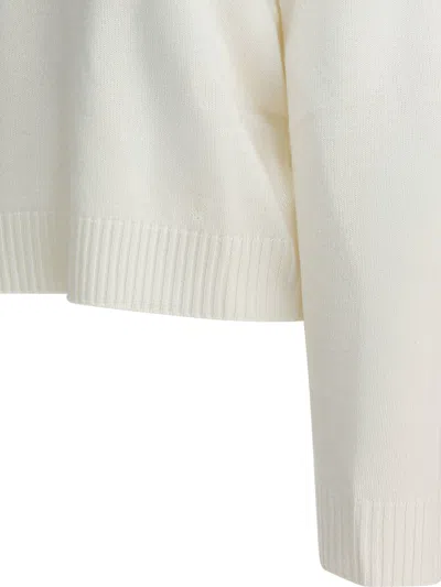 Loulou De Saison "homere Lds" Cashmere Sweater In White