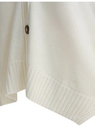 Loulou De Saison Kaia Lds Knitwear White In White