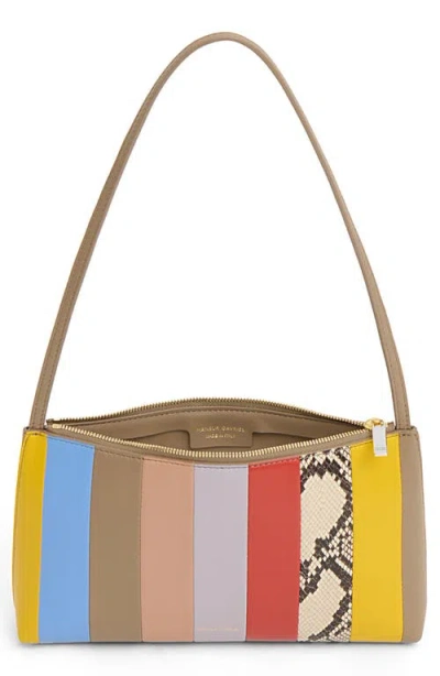 Mansur Gavriel Gaia Shoulder Bag In Rainbow