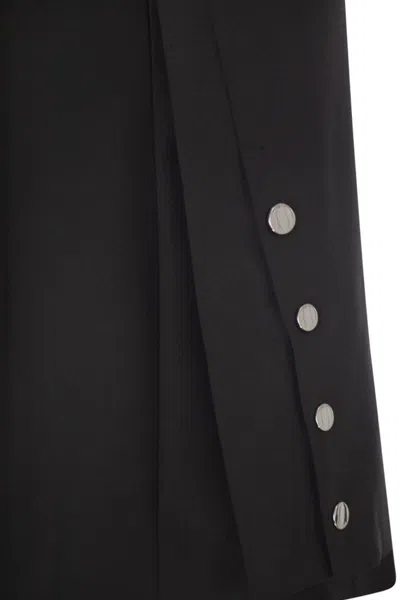 Sportmax Max Mara  Ranghi - Stretch Wool Blazer In Black