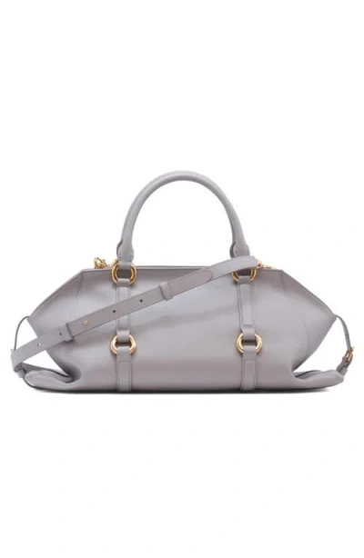Alexander Mcqueen Mcqueen Medium Farringdon Leather Satchel In Multi